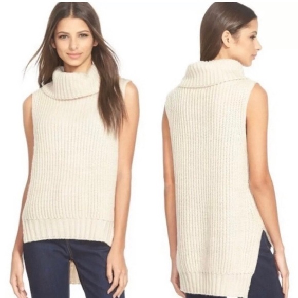 Astr Sweaters - 🐏Astr sleeveless cowl high low hem sweater vest